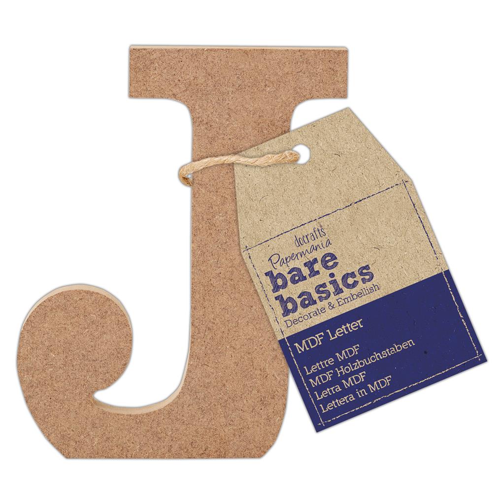 26 x Papermania Bare Basics MDF Alphabet Letters ( A - Z ) Home Wedding Decoration Scrapbooking Crafts - Home - Crafts
