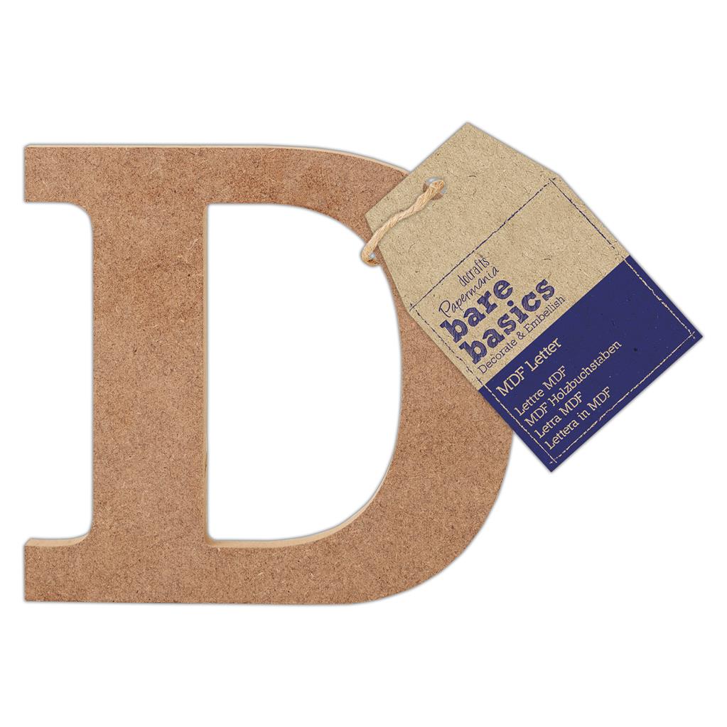 26 x Papermania Bare Basics MDF Alphabet Letters ( A - Z ) Home Wedding Decoration Scrapbooking Crafts - Home - Crafts