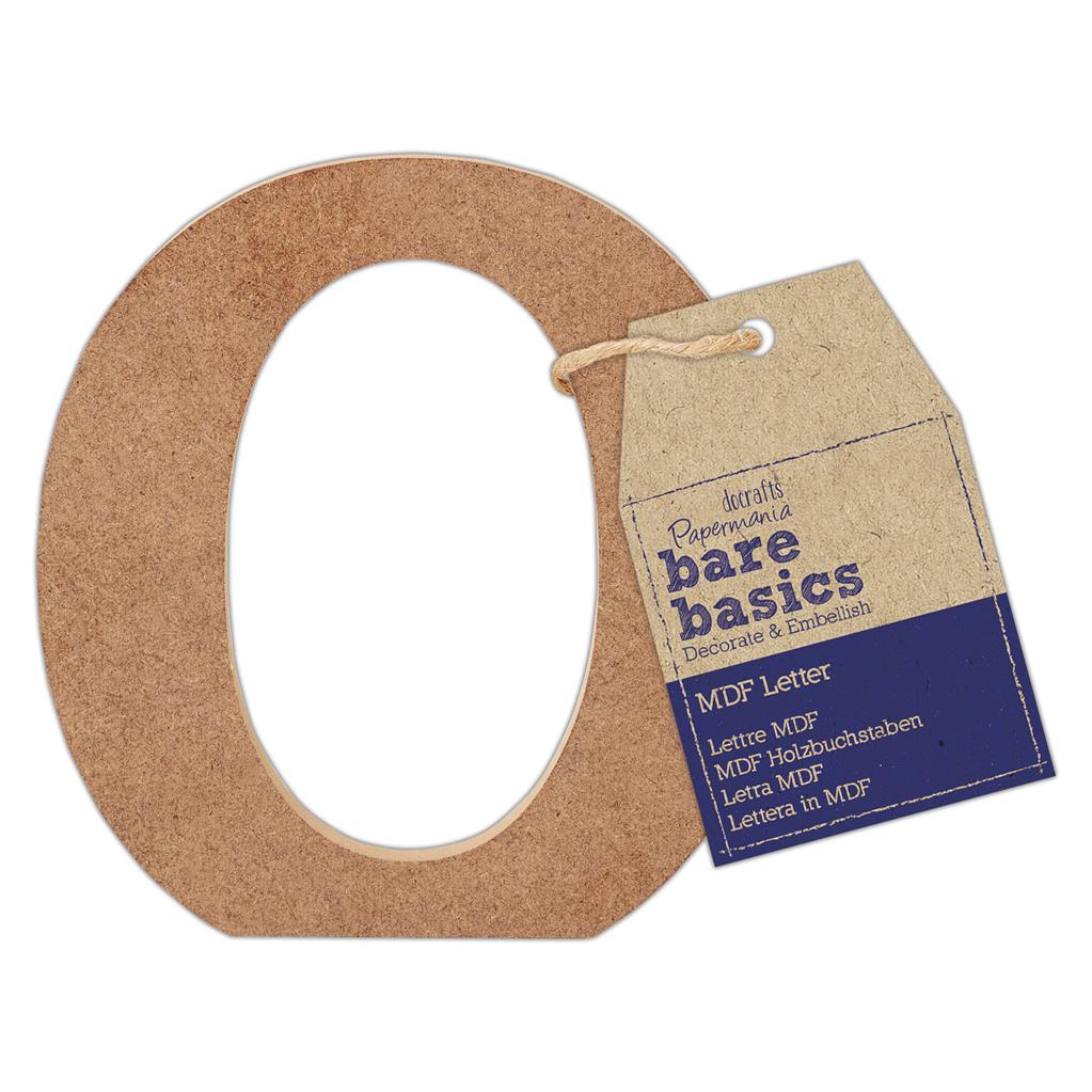 26 x Papermania Bare Basics MDF Alphabet Letters ( A - Z ) Home Wedding Decoration Scrapbooking Crafts - Home - Crafts