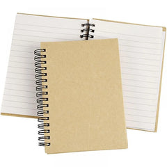 1 x Spiral Bound Notebook Writing 80 Legal Ruled Sheets A6 10.5x15 cm Stationary
