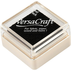 VersaCraft Real Black Ink Pad Textile Fabric Paper Cardboard Stamp - Hobby & Crafts