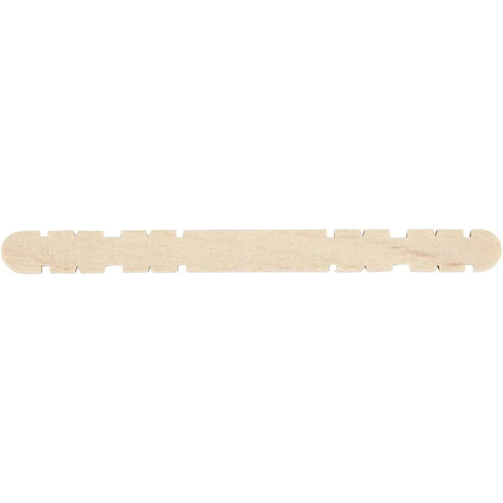 30 Birch Wood Construction Sticks 11.4cmx10mm Wooden Decoration Children Crafts