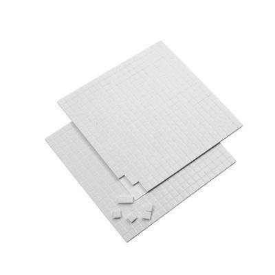 3D 400 Sticky Pads 5mm x 1mm Thick Double-Sided Adhesive Foam Card Making Craft - Home-Crafts