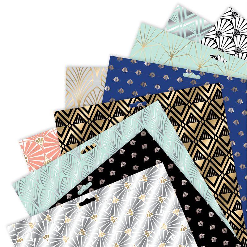 50 x Papermania Modern Deco 15.2cmx15.2cm Paper Pad 25 Different Designs Scrapbooking Crafts - Home - Crafts