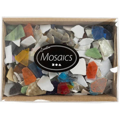 Assorted Colour Different Shape Mosaics Craft Accessories Decoration 8mm - 20mm