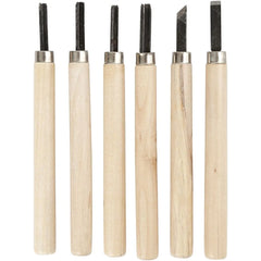 6 x Wood Carving Tools Set Sculpture Soapstone/Woodwork Chisel Craft Supplies