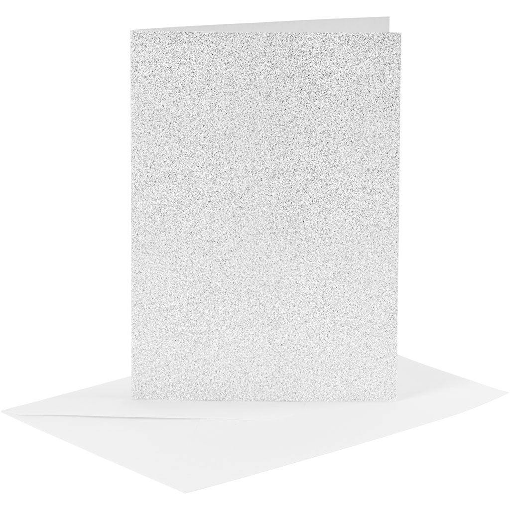 6 x Dark Green Colour Cards Paper Envelopes For Greetings Decoration - Home - Crafts