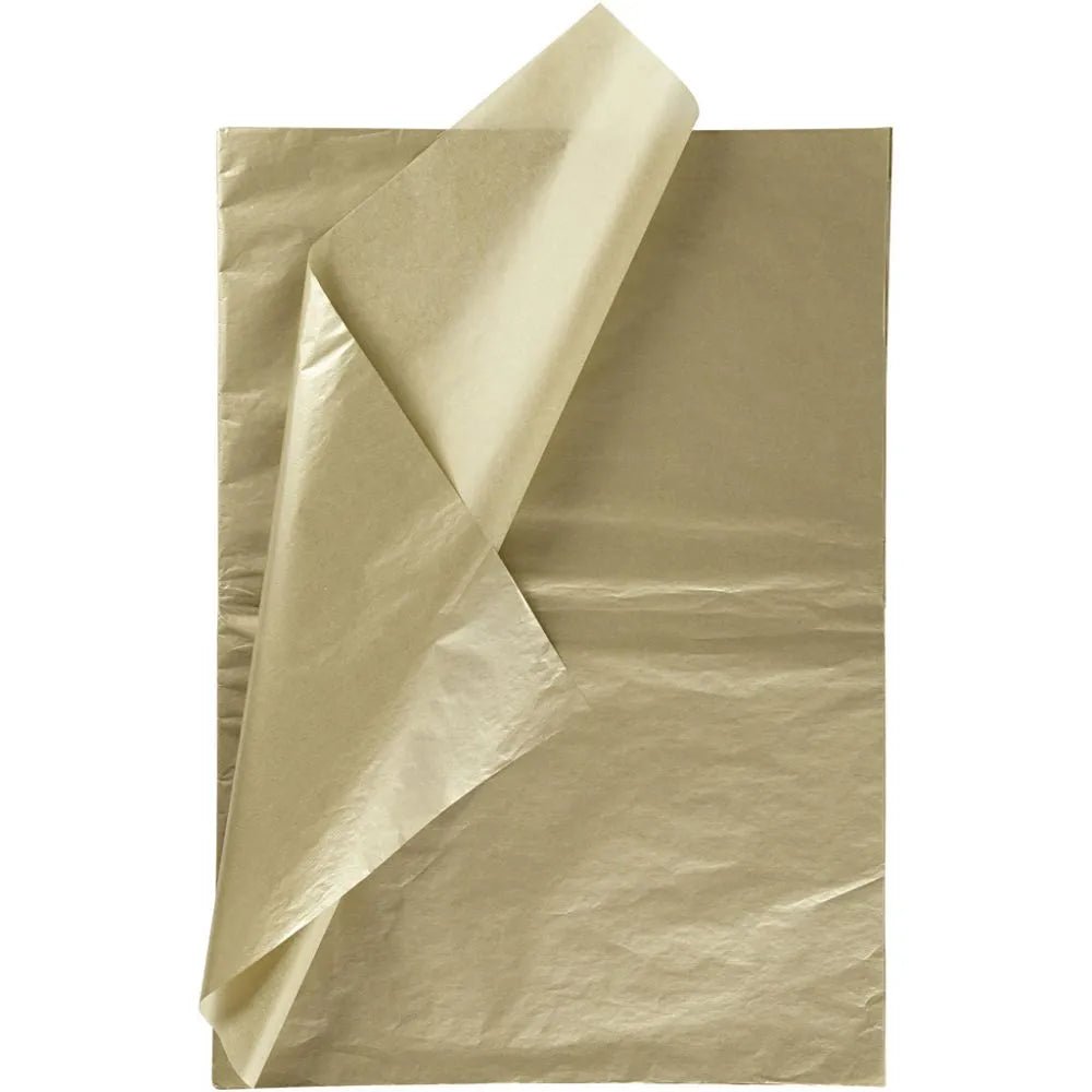 6 x Tissue Paper Sheets Silver Gold Mother Of Pearl Christmas Decorations Crafts