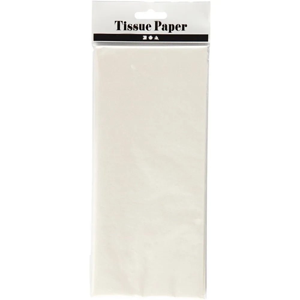 6 x Tissue Paper Sheets Silver Gold Mother Of Pearl Christmas Decorations Crafts