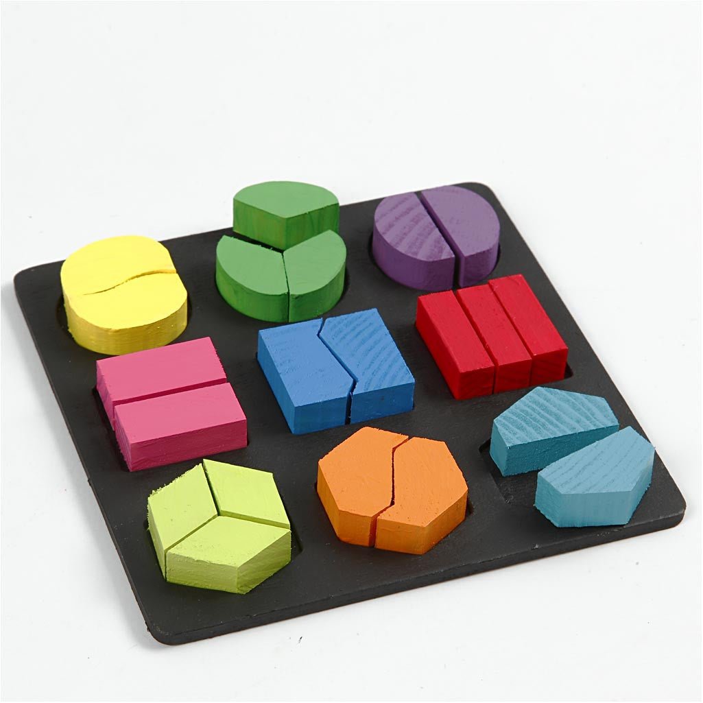 7 x Plywood Jigsaw Puzzles Toys Children Decoration Crafts 12.5x12.5 - 19.5x19.5 cm - Home - Crafts