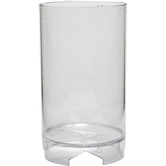 Durable Plastic Candle Mould Size 107 x 62mm Wick Size 21 - Cylindrical Block