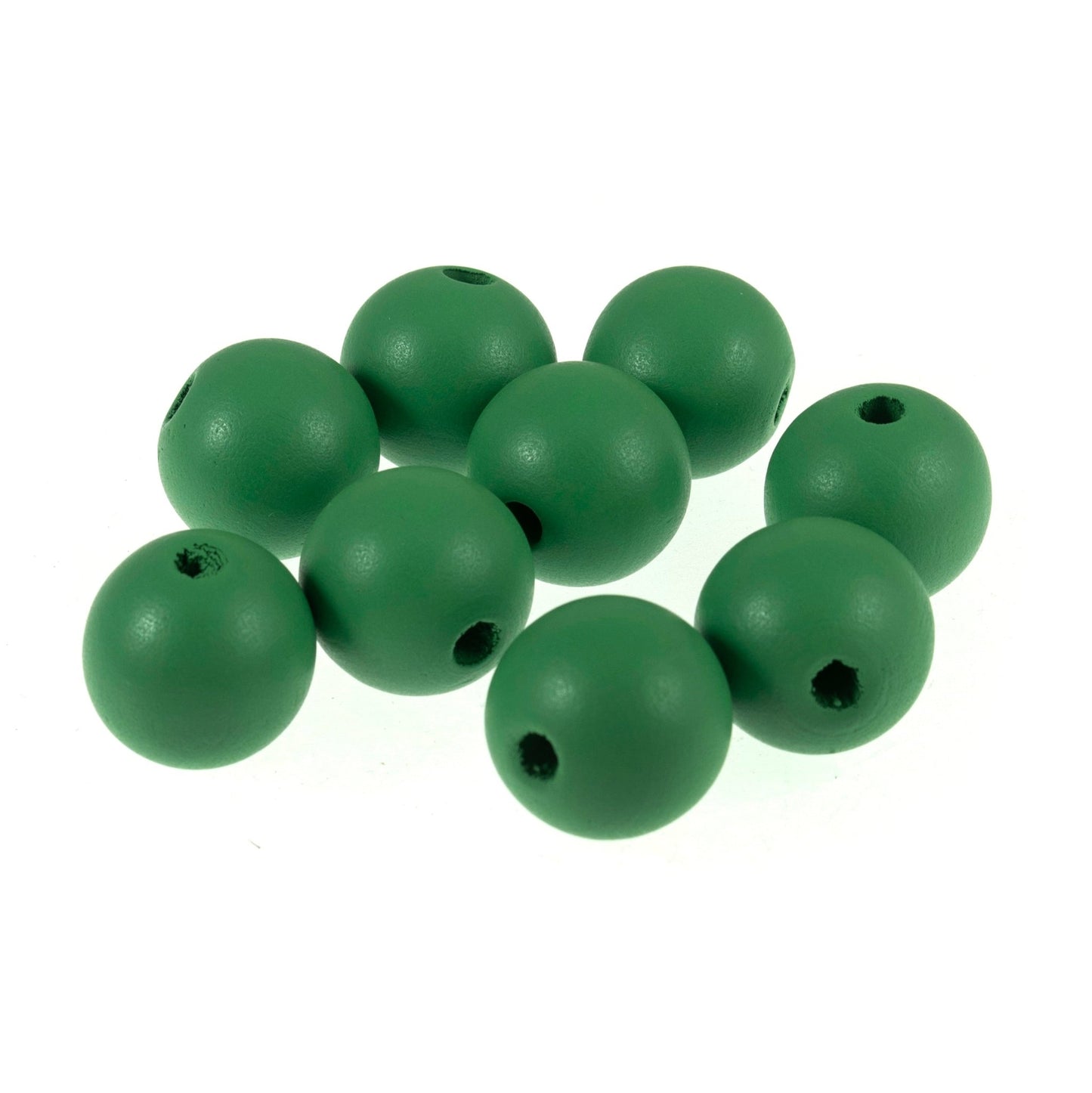 9 x Safe Premium Wooden Beads 25mm Round - Macramé Jewellery Making Supplies Crafts