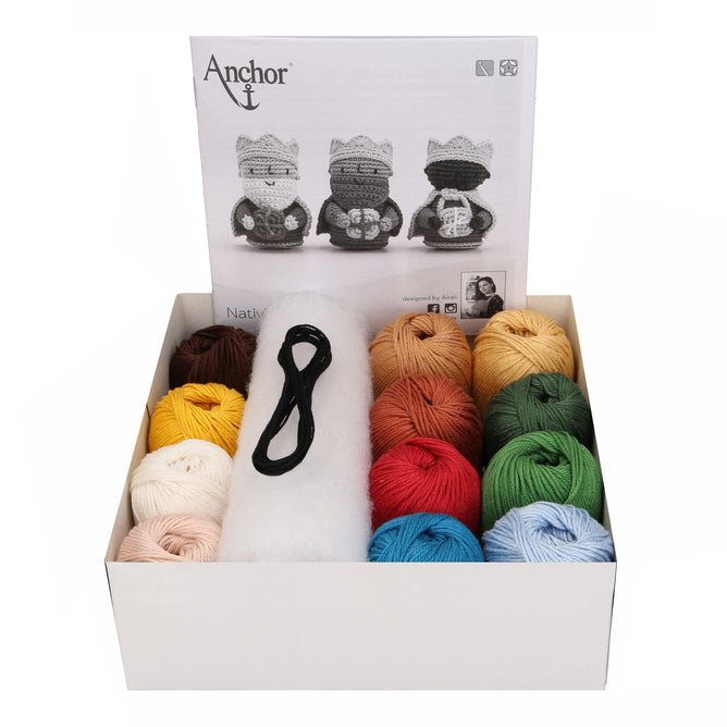 Crochet Kit Amigurumi Nativity: The Three Kings Creativa | Medium Skill