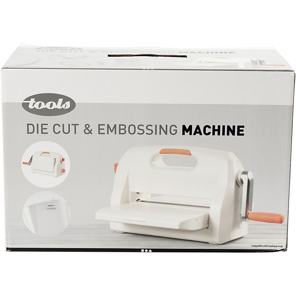 A4 Sunlit Die Cutting & Embossing Machine Soft Grip Handle Storage Compartment - Home - Crafts
