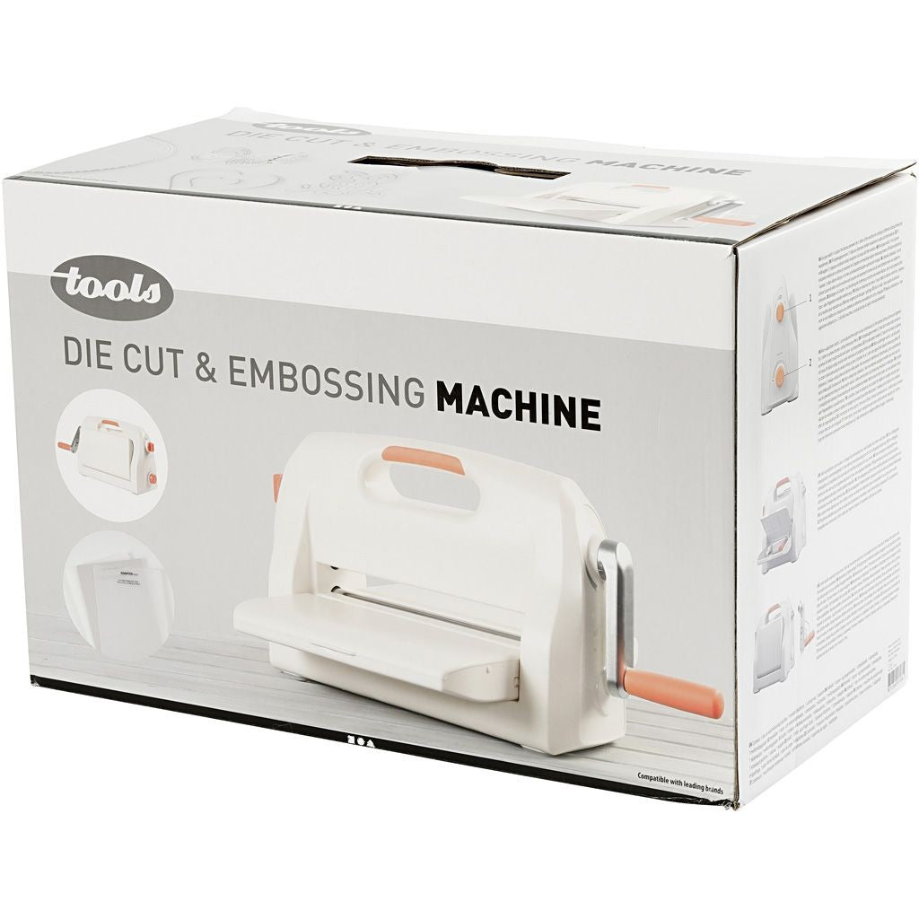 A4 Sunlit Die Cutting & Embossing Machine Soft Grip Handle Storage Compartment - Home - Crafts
