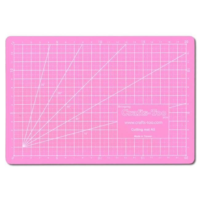 A5 Crafts Too Pink Colour Cutting Mat Craft Art - Home - Crafts