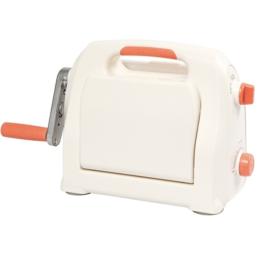 A5 Sunlit Die Cutting & Embossing Machine Soft Grip Handle Storage Compartment - Home - Crafts