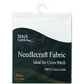 Aida For Cross - Stitch 14 Count: White - 30 x 45cm - Home - Crafts