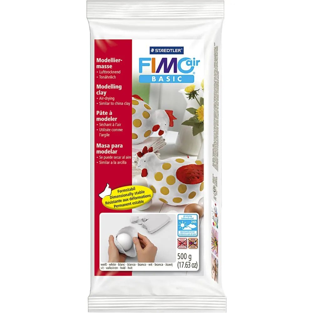 Air Basic 95% Natural Materials Modelling Clay Christmas Decorations Crafts 500g