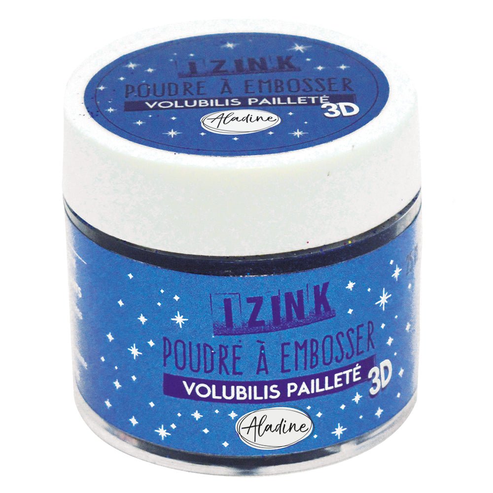 Aladine 3D Assorted Colour Izink Embossing Powder Scrapbooking Paper Crafts 25ml - Home - Crafts