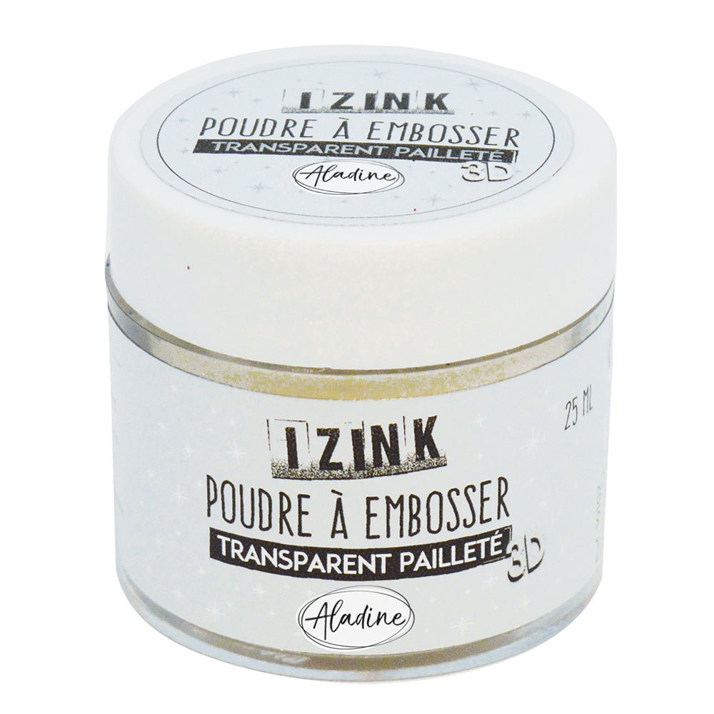 Aladine 3D Assorted Colour Izink Embossing Powder Scrapbooking Paper Crafts 25ml - Home - Crafts