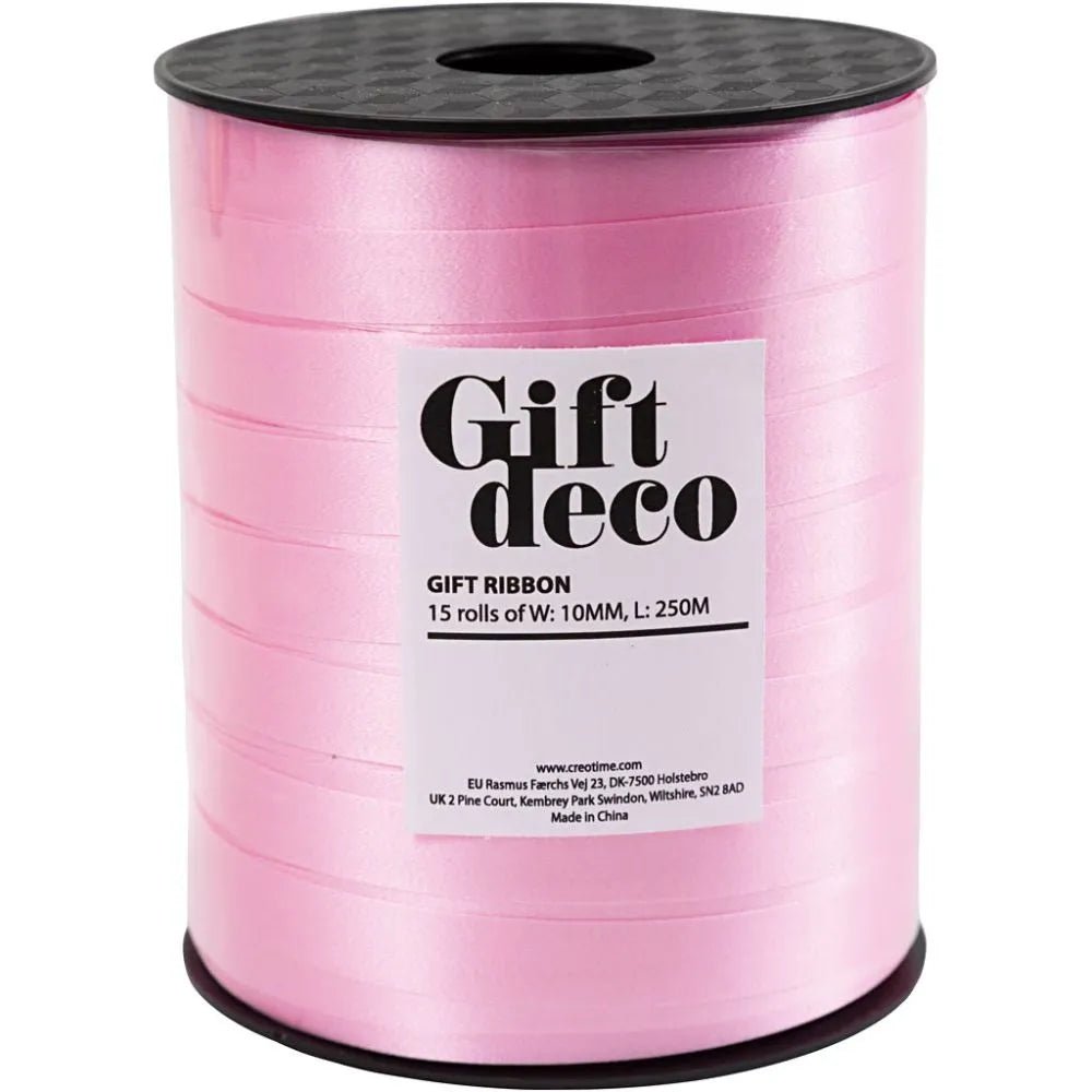 Assorted Colour Curling Ribbon With Matt Surface For Paper Decorations 250 m