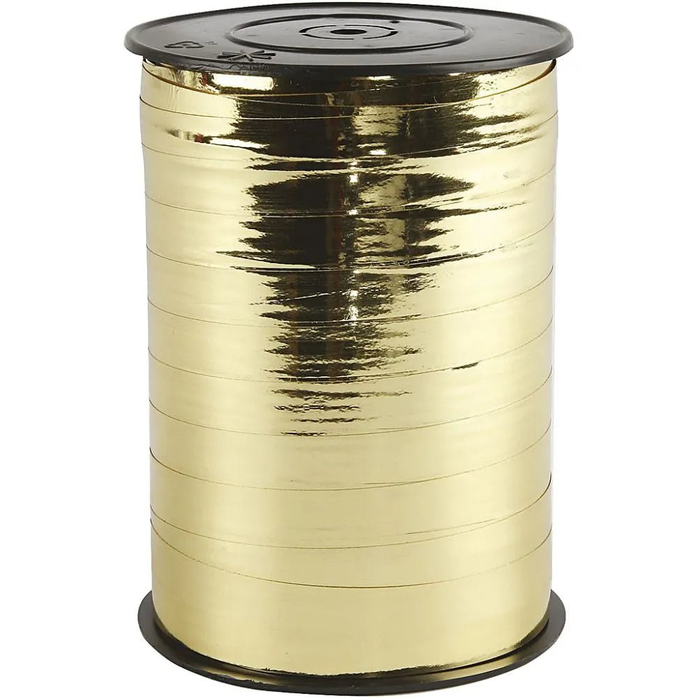 Assorted Colour Curling Ribbon With Shiny Metallic Finish For Paper Decorations