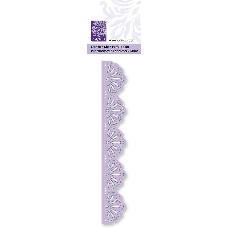 Border Fountain Frame All Machine Punching Embossing Stencil - Home - Crafts