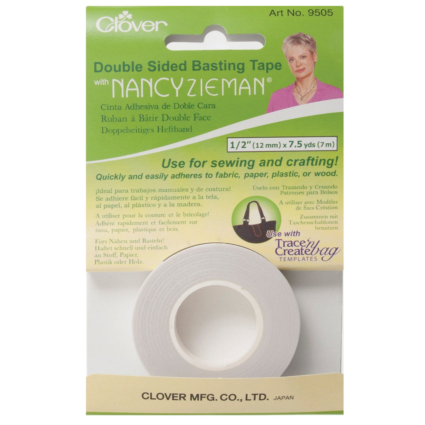 Clover Fabric Paper Basting Adhesive Double Sided Tape Sewing Crafts - Home - Crafts