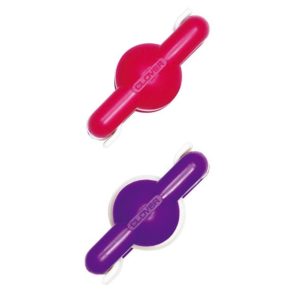 Clover Set of 2 Extra Small Size Pom Pom Maker Crocheting Knitting Craft Tools - Home - Crafts