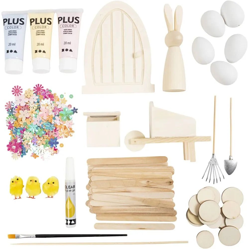 Craft Kit Easter Bunny Door Includes All Supplies & Instructions