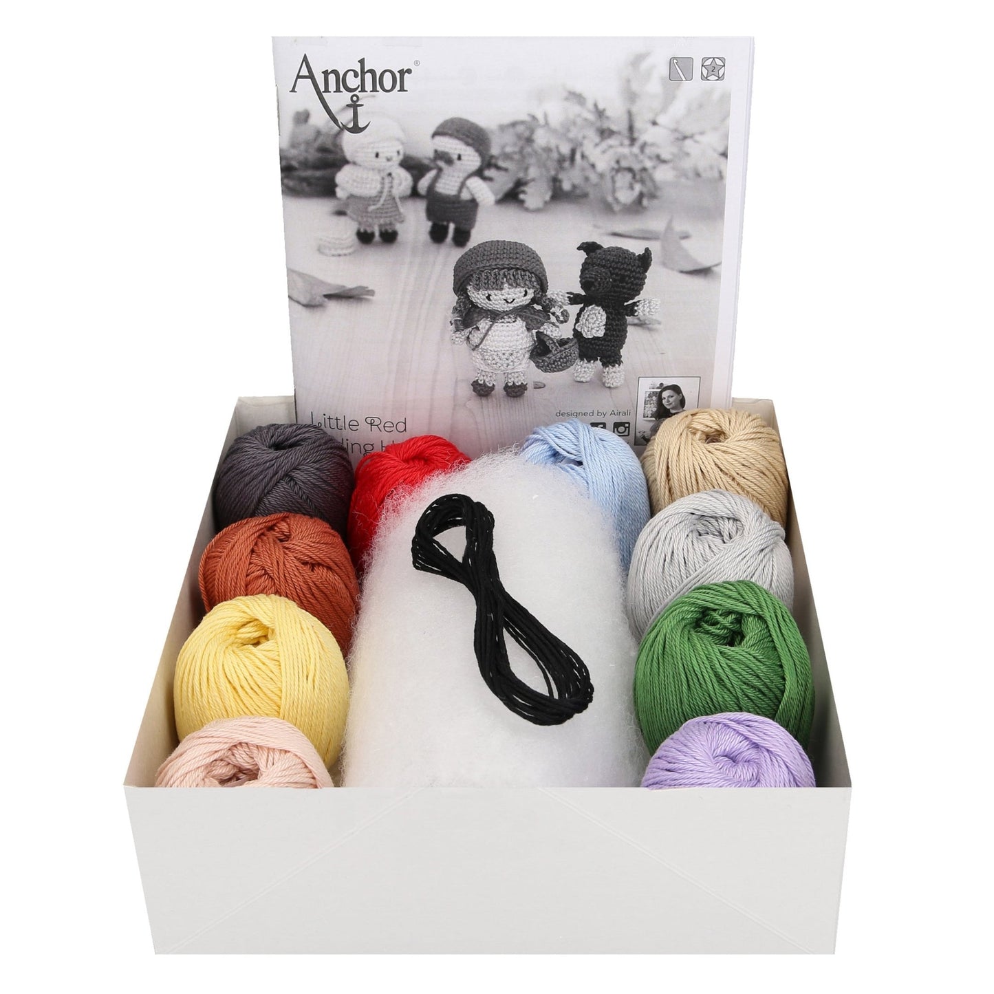 Crochet Kit Amigurumis Red Riding Hood Creativa | Medium Skill