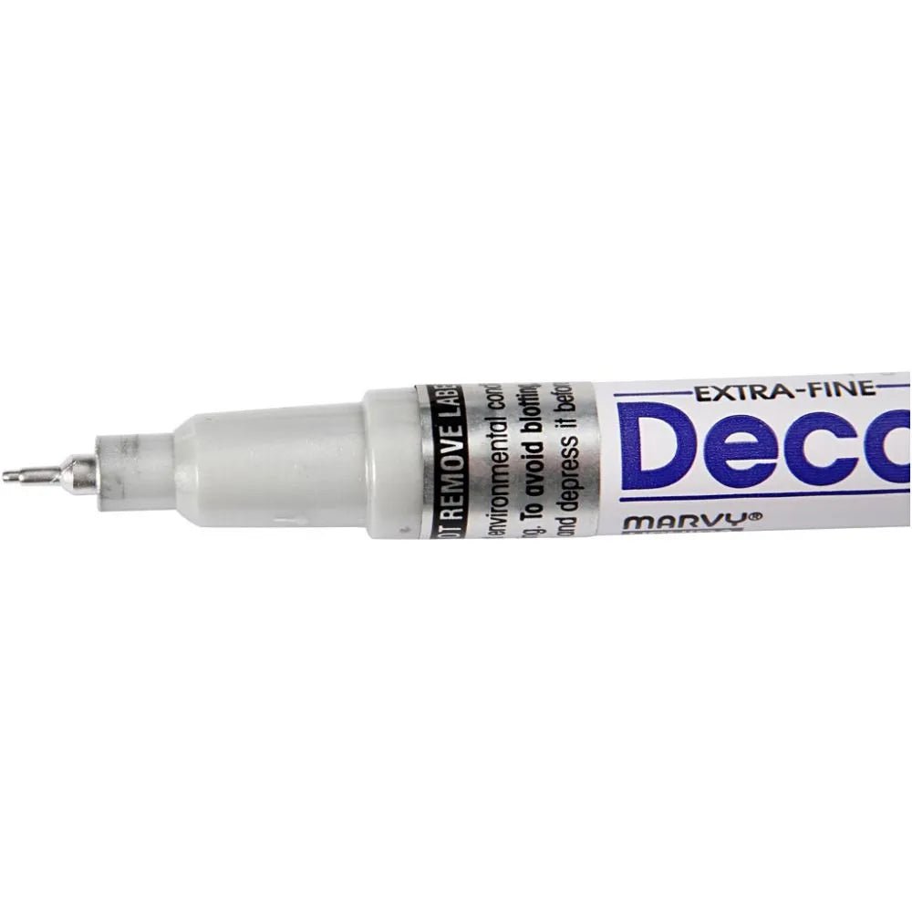 Deco Metallic Ink Permanent Marker Pen 0.8 mm Thick Card Making Crafts Designs