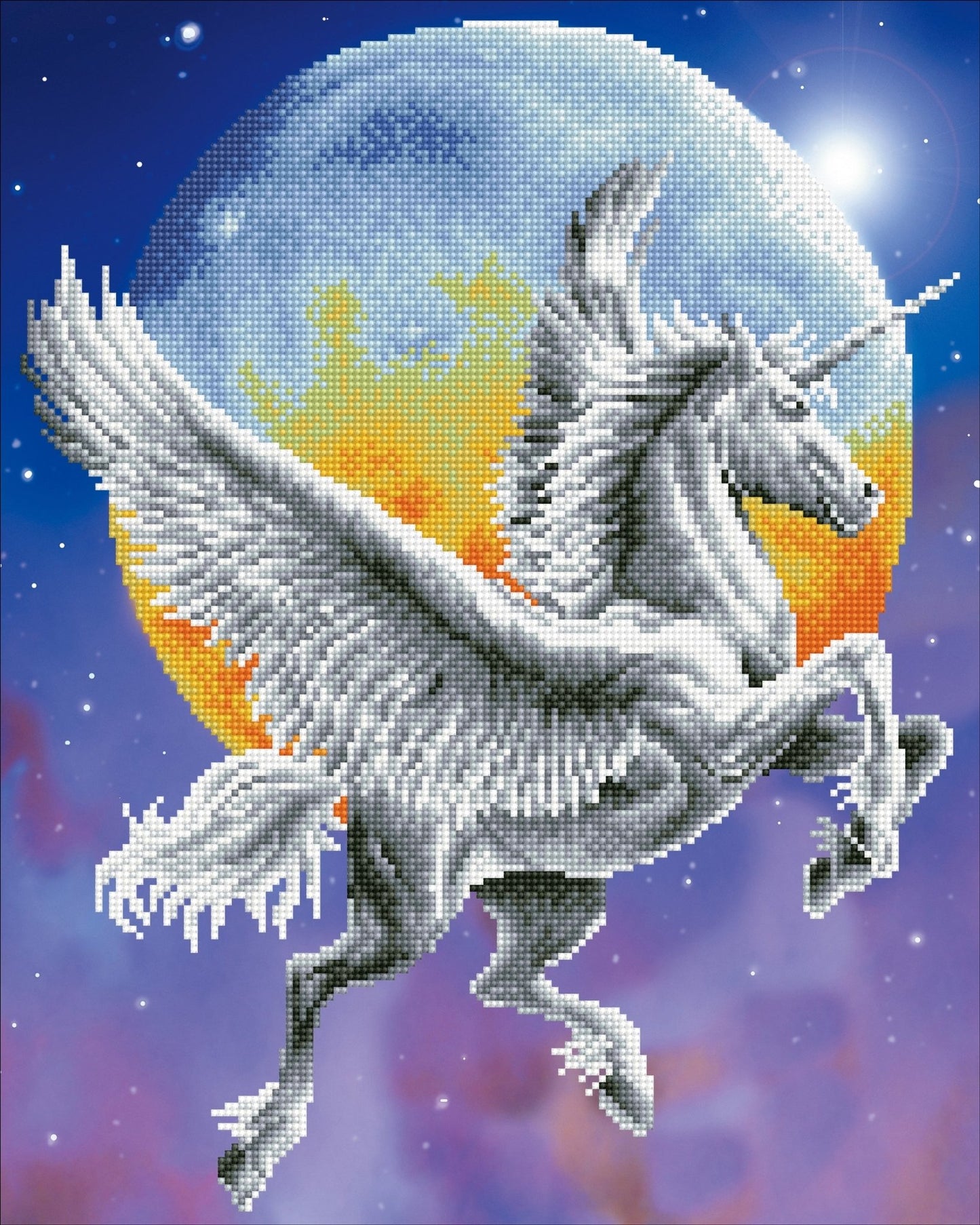 Diamond Dotz Printed Canvas Kit Fabric Needlecrafts 52cm x 42cm - Select Design - Home - Crafts
