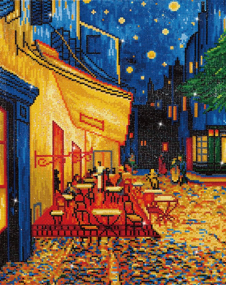 Diamond Dotz Printed Canvas Kit Fabric Needlecrafts 52cm x 42cm - Select Design - Home - Crafts
