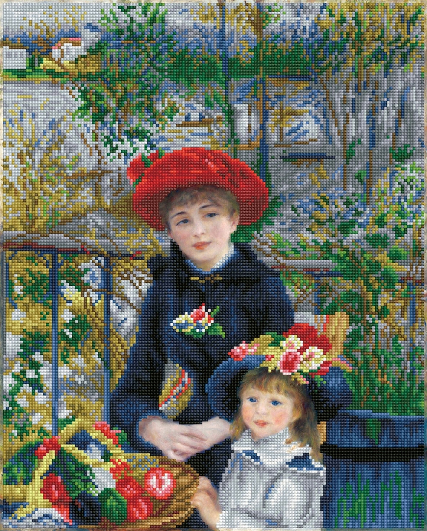 Diamond Dotz Printed Canvas Kit Fabric Needlecrafts 52cm x 42cm - Select Design - Home - Crafts