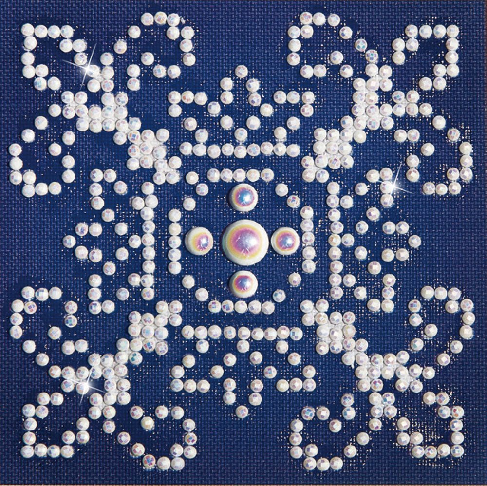 Diamond Dotz Printed Fabric Kit Needlecrafts 10.2cm x 10.2cm - Select Design - Home - Crafts