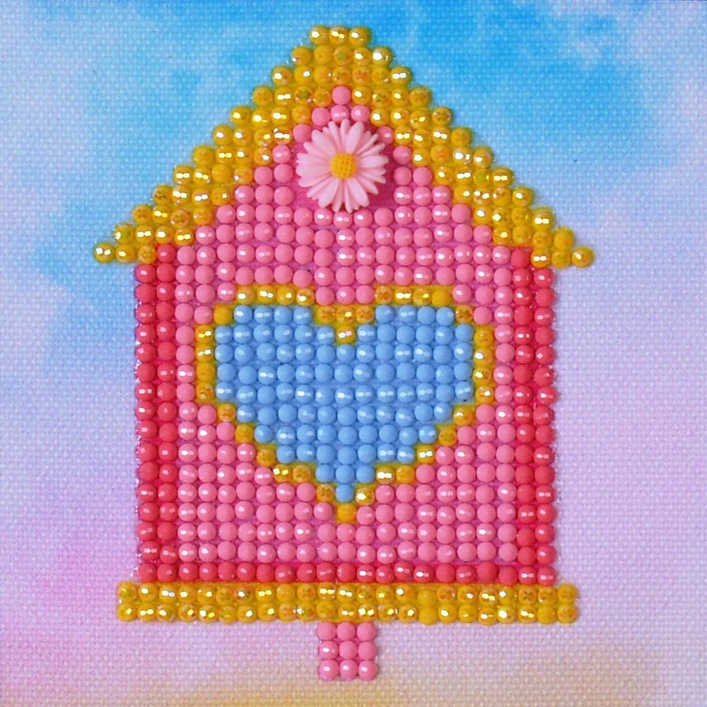 Diamond Dotz Printed Fabric Kit Needlecrafts 10.2cm x 10.2cm - Select Design - Home - Crafts