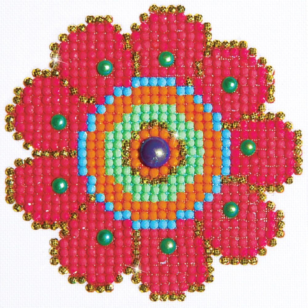 Diamond Dotz Printed Fabric Kit Needlecrafts 10.2cm x 10.2cm - Select Design - Home - Crafts