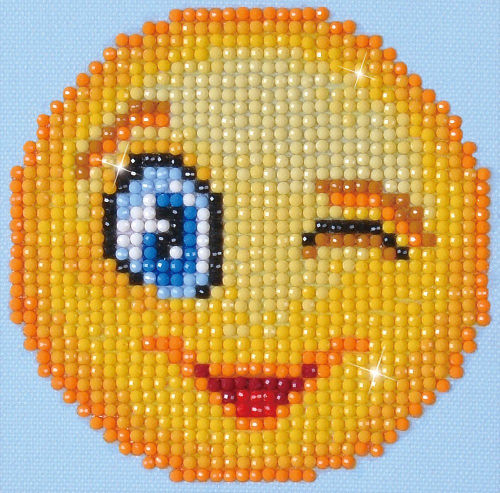 Diamond Dotz Printed Fabric Kit Needlecrafts 10.2cm x 10.2cm - Select Design - Home - Crafts