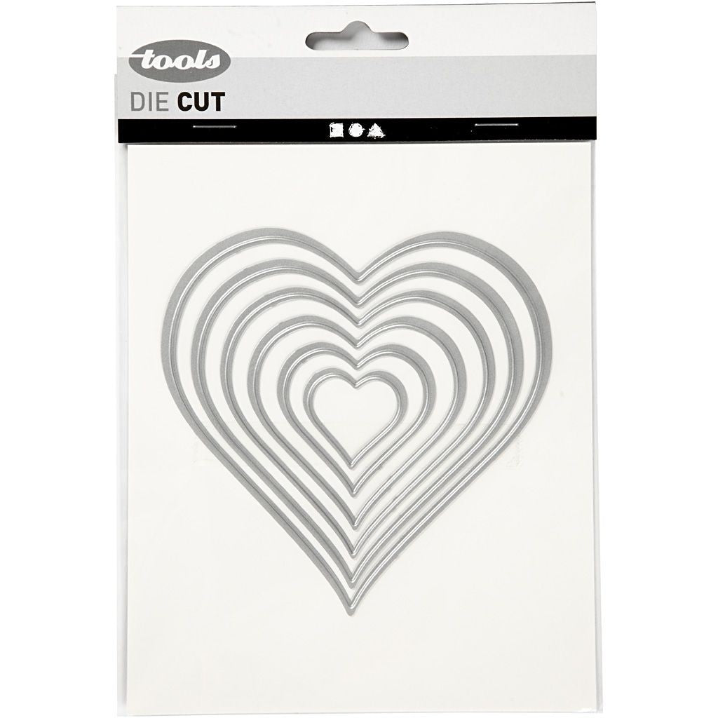 Die Cutting Stencils Use With Any Die Cutting Machines - Heart - Home - Crafts