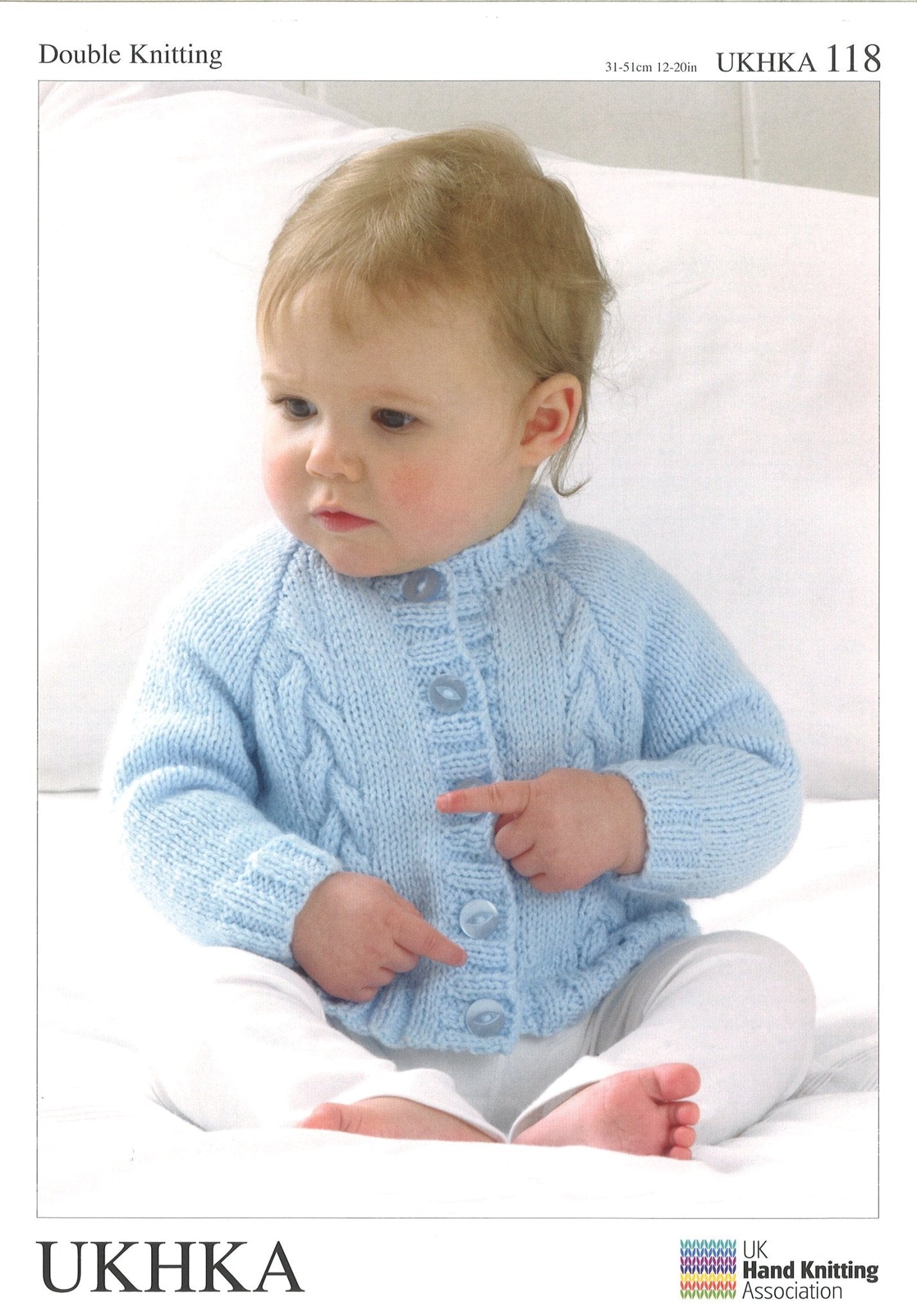 Double Knitting Pattern Cardigans Bootees Hat Premature To 1 years 31 - 51 cm 12 - 20 inches - Home - Crafts