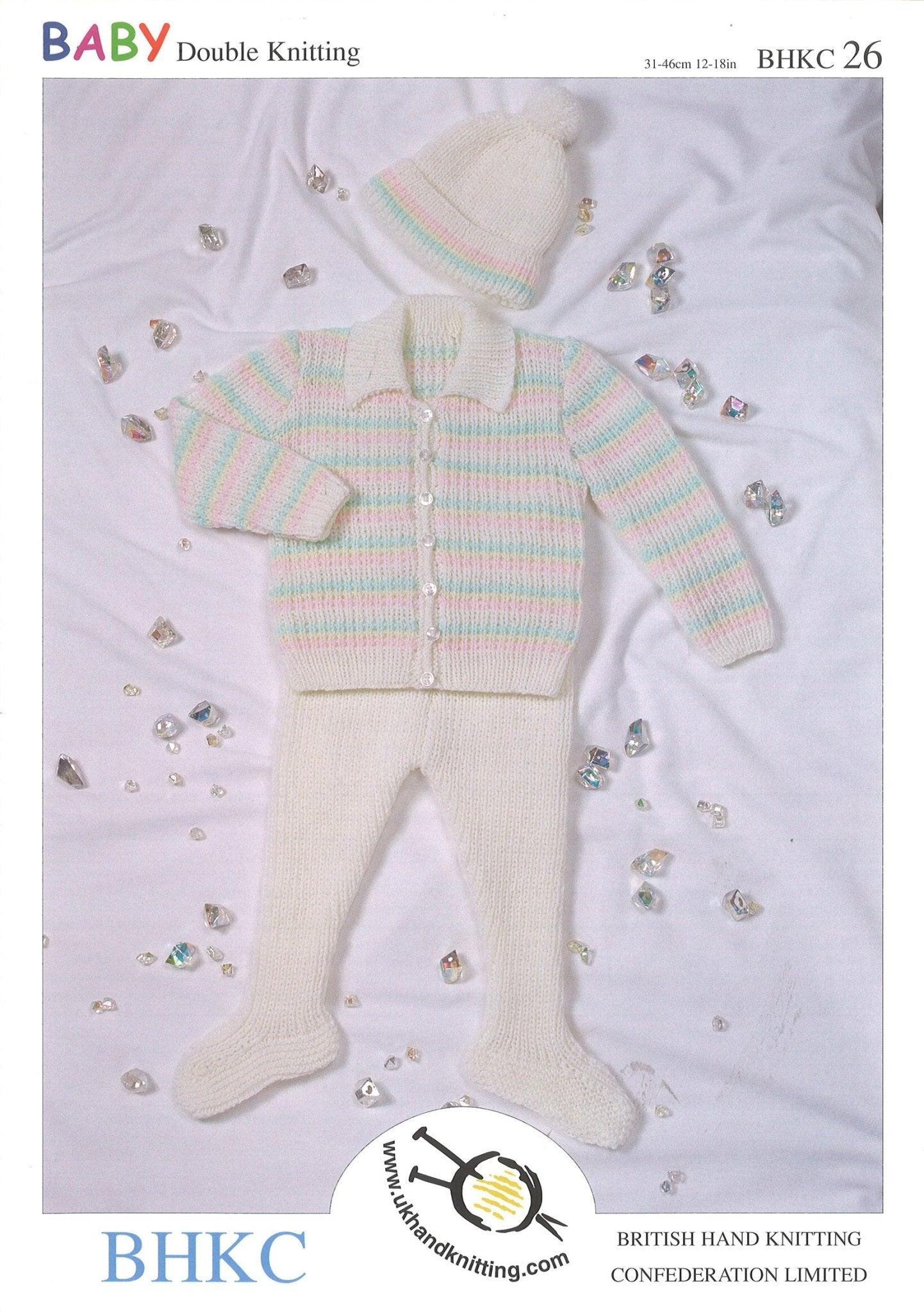 Double Knitting Pattern Coat Leggings Hat 0 To 6 Months 31 - 46 cm 12 - 18 inches - Home - Crafts