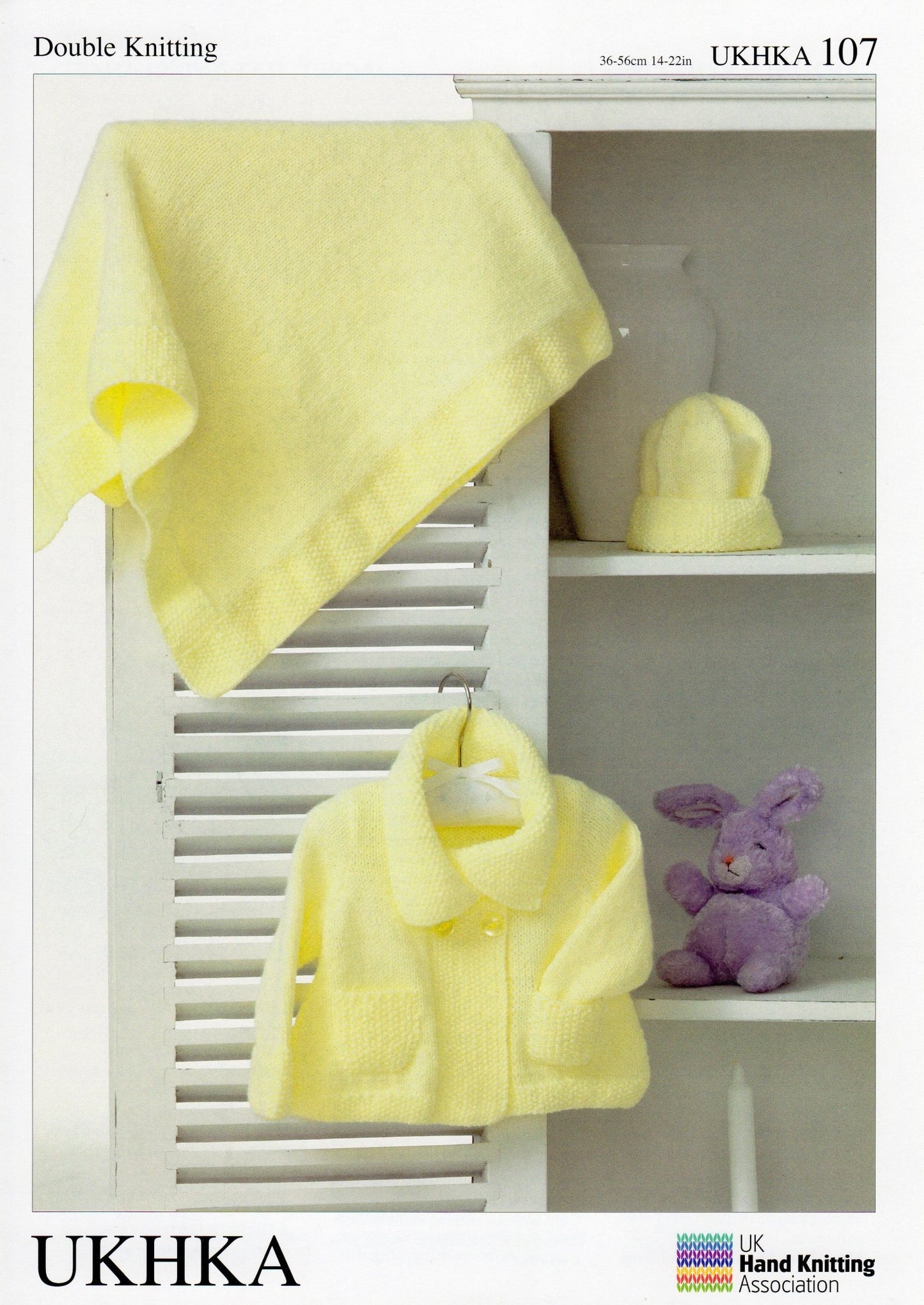 Double Knitting Pattern Jacket Hat Blanket 0 To 2 years 36 - 56 cm 14 - 22 inches - Home - Crafts