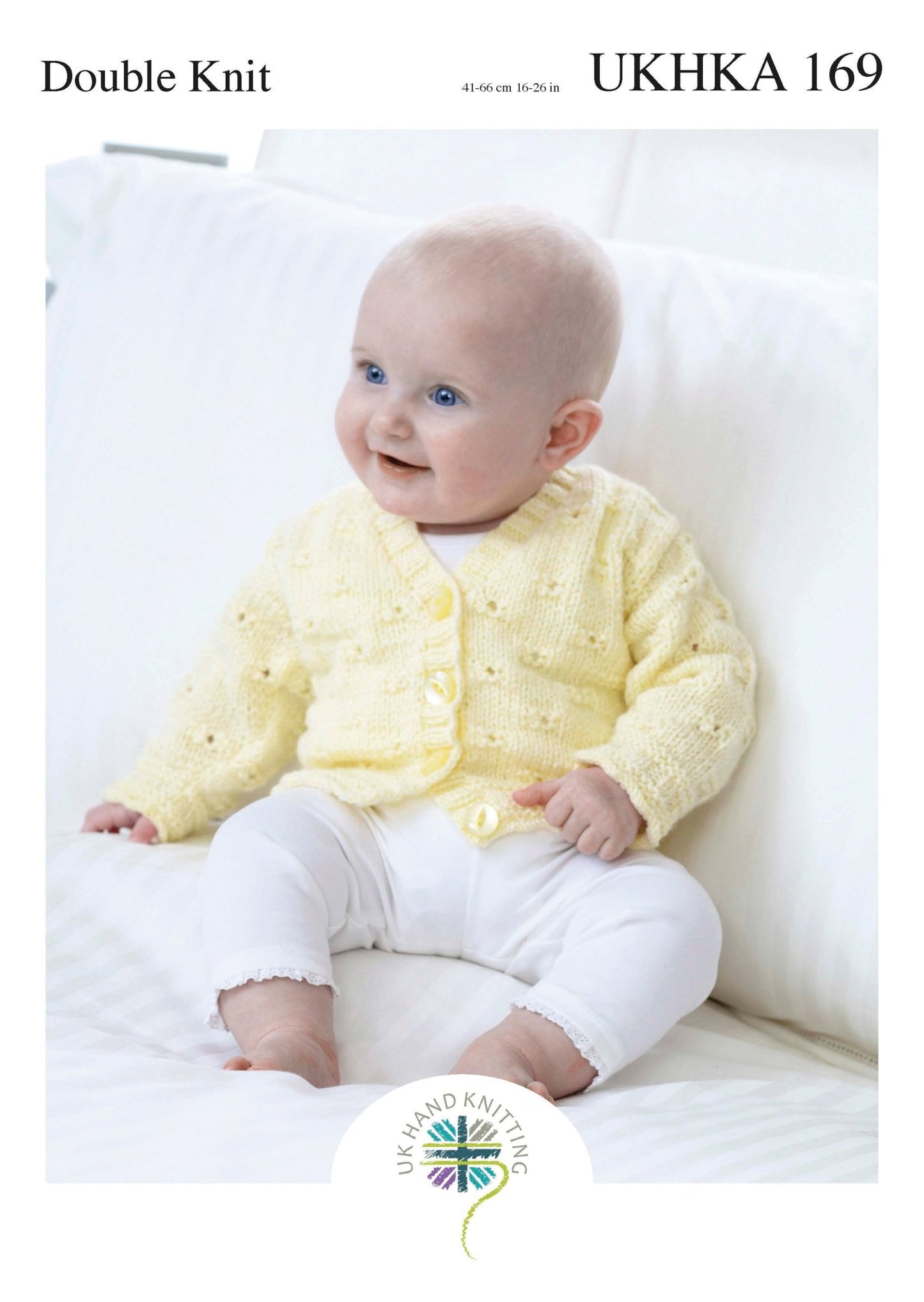 Double Knitting Pattern Lace Detail Cardigan 0 To 6 years 41 - 66 cm 16 - 26 inches - Home - Crafts