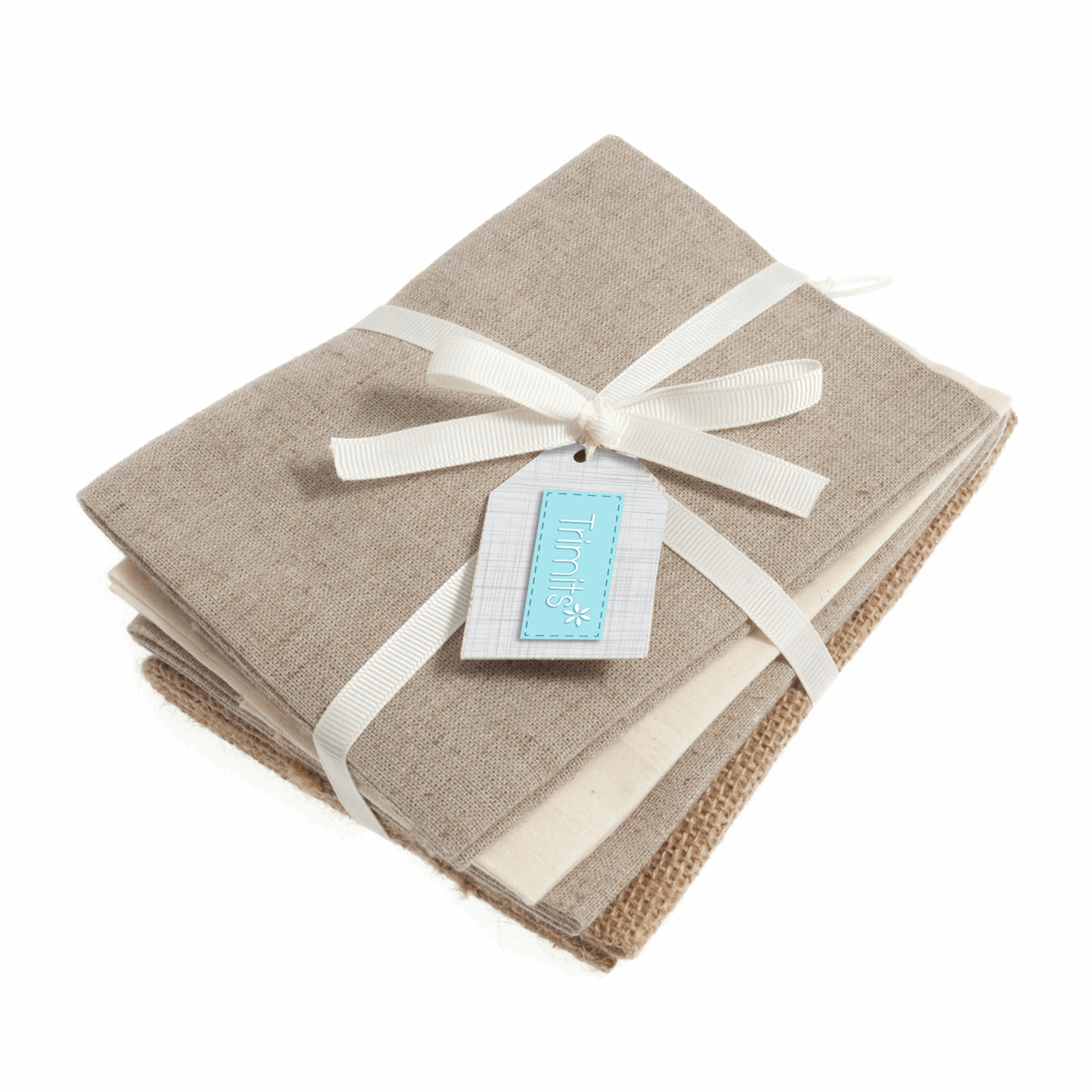 Fabric Natural Colours Fat Quarter Tartans Cotton Pack of 5