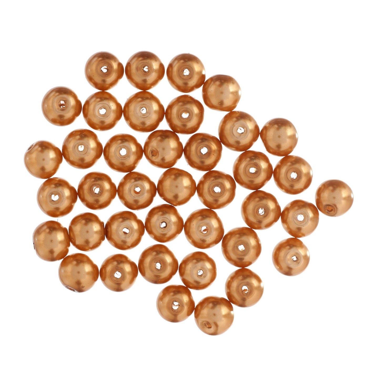 Glass Pearl Beads 40-100 Pack Trimits Essentials Beading Supplies Jewellery Beadwork DIY Handmade