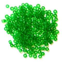 Green Frosted Rocailles - Home - Crafts