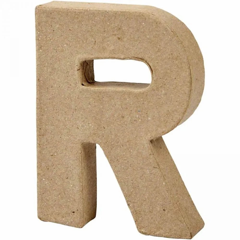 Handmade Paper Mache Cardboard Letters | 10cm 20cm Tall | DIY Craft Alphabets