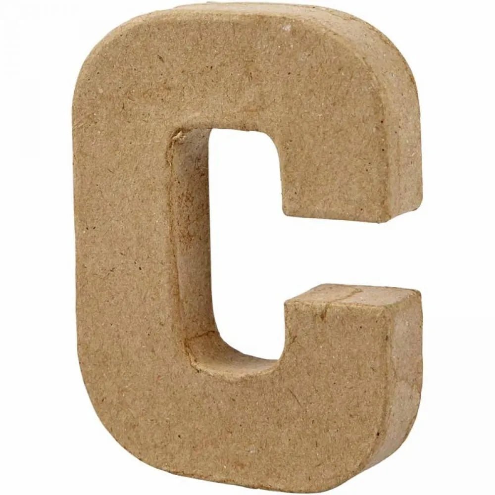 Handmade Paper Mache Cardboard Letters | 10cm 20cm Tall | DIY Craft Alphabets